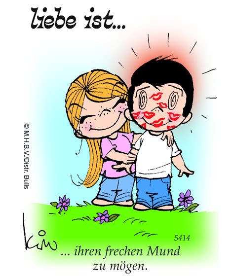 cartoon liebe ist